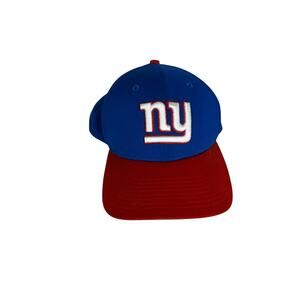 New Era New York Giants Hat Men's Size Small - Medium Blue and Red Flex Fit